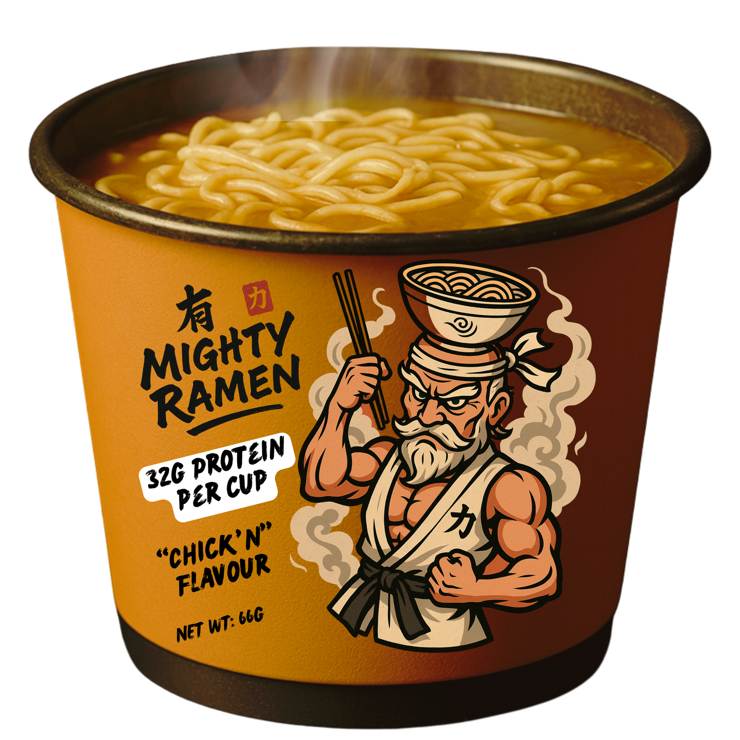 Mighty Ramen Variety Pack (12 Cups)