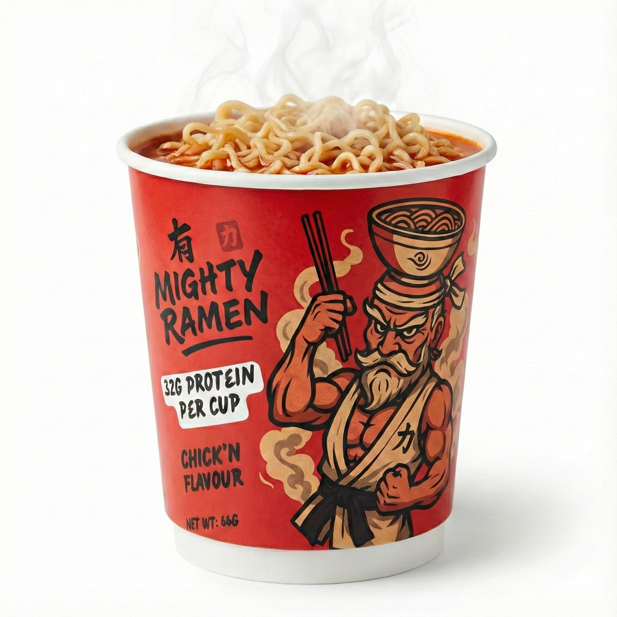 Mighty Ramen Variety Pack (12 Cups)