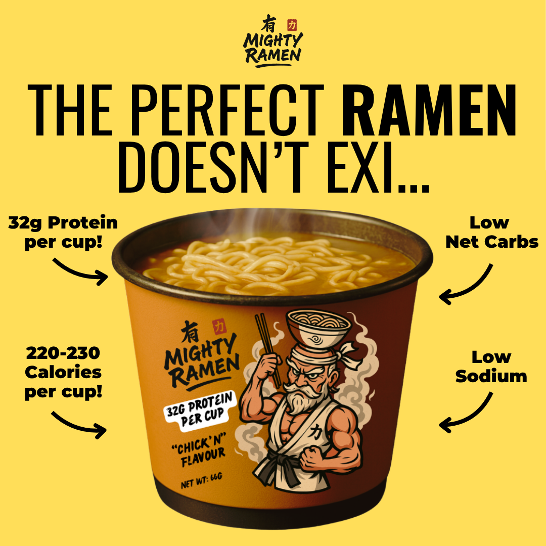 Mighty Ramen Variety Pack (12 Cups)